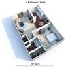 1 Bedroom, 1 Bath